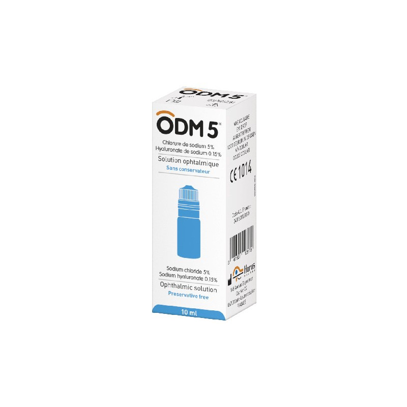 Horus Pharma ODM 5 Oedèmes cornéens 10 ml Horus Pharma ODM 5 Oedèmes cornéens 10 ml