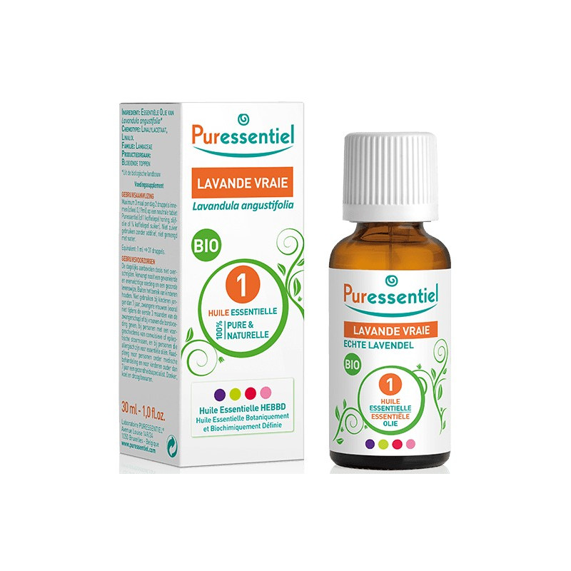 Puressentiel Huile Essentielle Bio Lavande Vraie 30 ml Puressentiel Huile Essentielle Bio Lavande Vraie 30 ml
