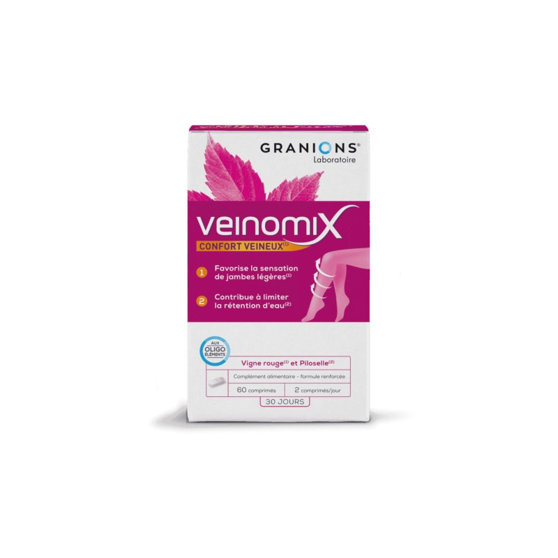 Granions Veinomix 60 Comprimés Granions Veinomix 60 Comprimés