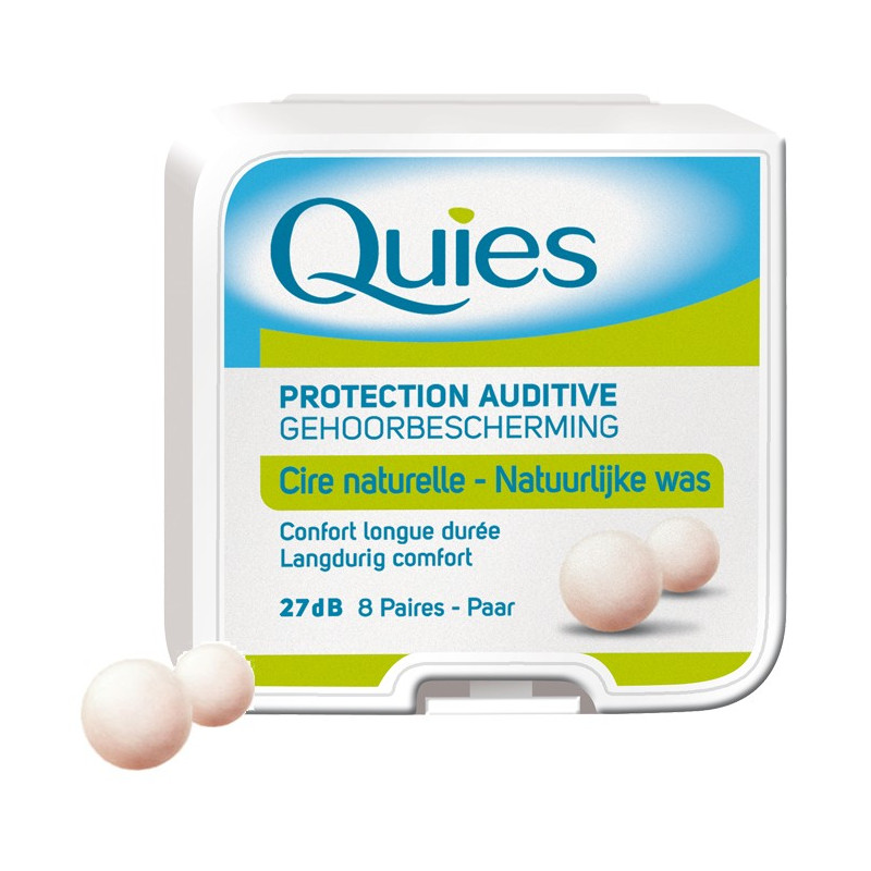 Quies Protection Auditive Cire Naturelle 8 Paires Quies Protection Auditive Cire Naturelle 8 Paires
