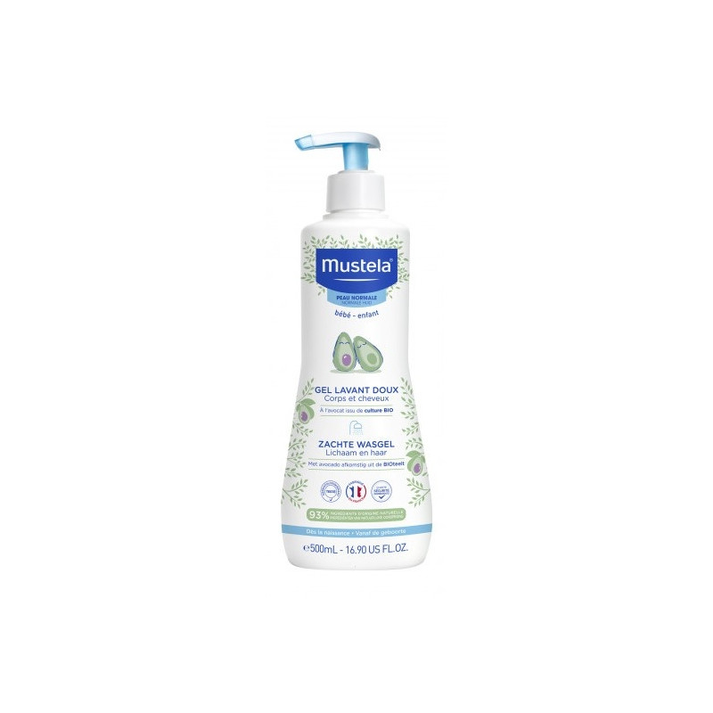 Mustela Bébé Gel Lavant Doux 500 ml Mustela Bébé Gel Lavant Doux 500 ml