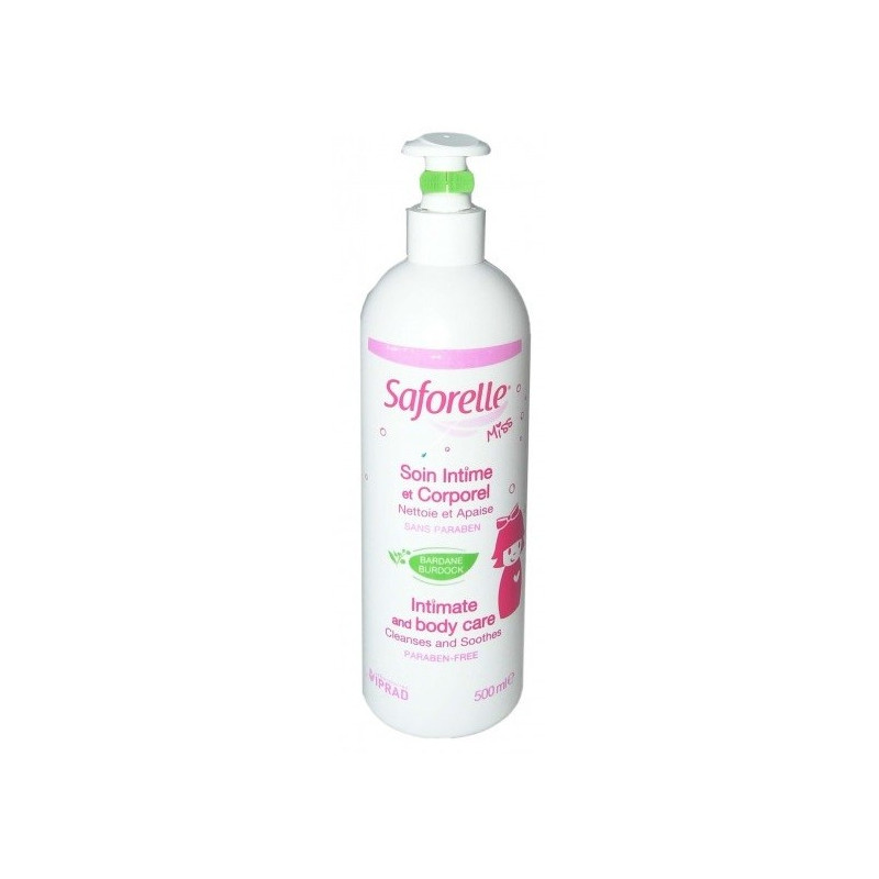 Saforelle Miss Soin Intime et Corporel 500 ml Saforelle Miss Soin Intime et Corporel 500 ml