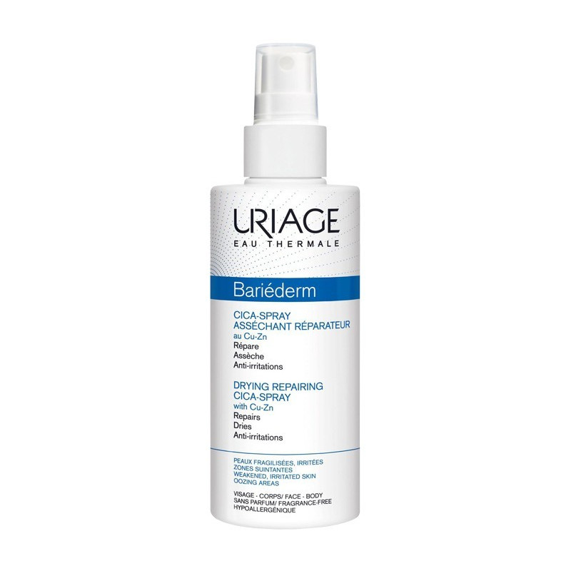 Uriage Bariéderm CICA Spray Asséchant Réparateur 100 ml Uriage Bariéderm CICA Spray Asséchant Réparateur 100 ml