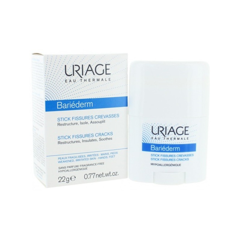 Uriage Bariéderm Stick Fissures Crevasses 22 g Uriage Bariéderm Stick Fissures Crevasses 22 g