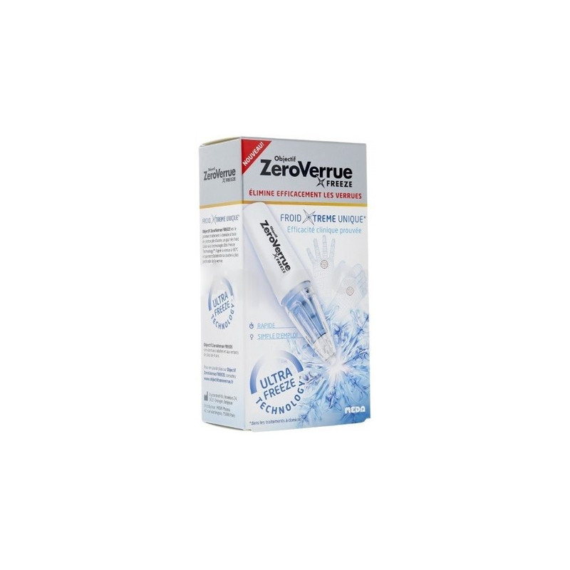 Objectif ZeroVerrue Freeze Stylo 7.5 g Objectif ZeroVerrue Freeze Stylo 7.5 g