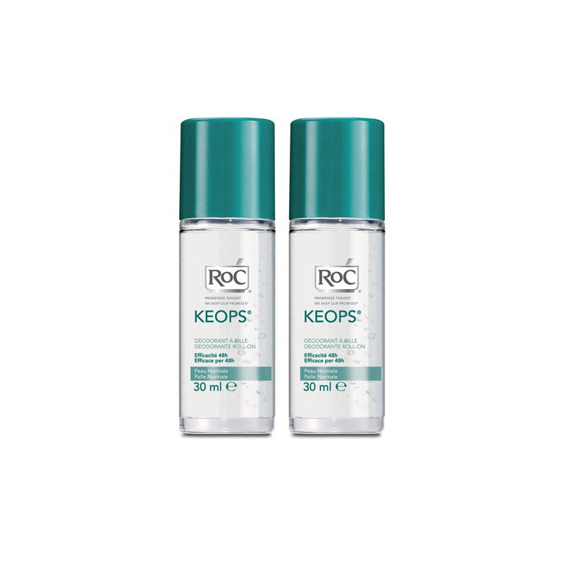 Roc Keops Deodorant à Bille Lot 2 X 30 ML Roc Keops Deodorant à Bille Lot 2 X 30 ML