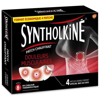 Syntholkiné Patch Chauffant Grand Format x 4