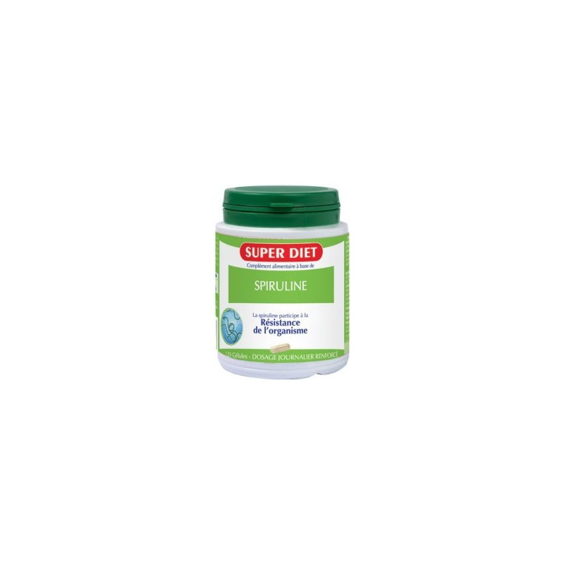 Super Diet Spiruline 120 Gélules Super Diet Spiruline 120 Gélules
