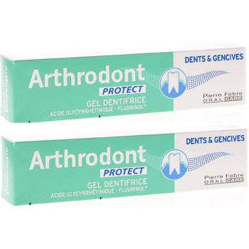 Arthrodont Protect  Gel Dentifrice Fluoré 2 x 75 ml