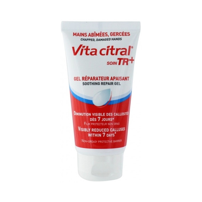 Vita Citral Soin TR+ Gel Réparateur Apaisant Mains 100 ml Vita Citral Soin TR+ Gel Réparateur Apaisant Mains 100 ml