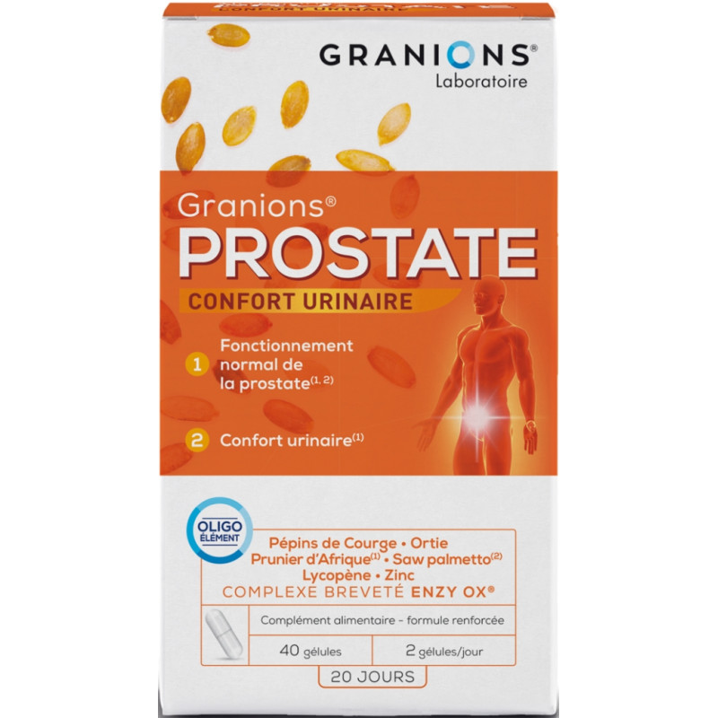 Granions Prostate 40 Gélules Granions Prostate 40 Gélules