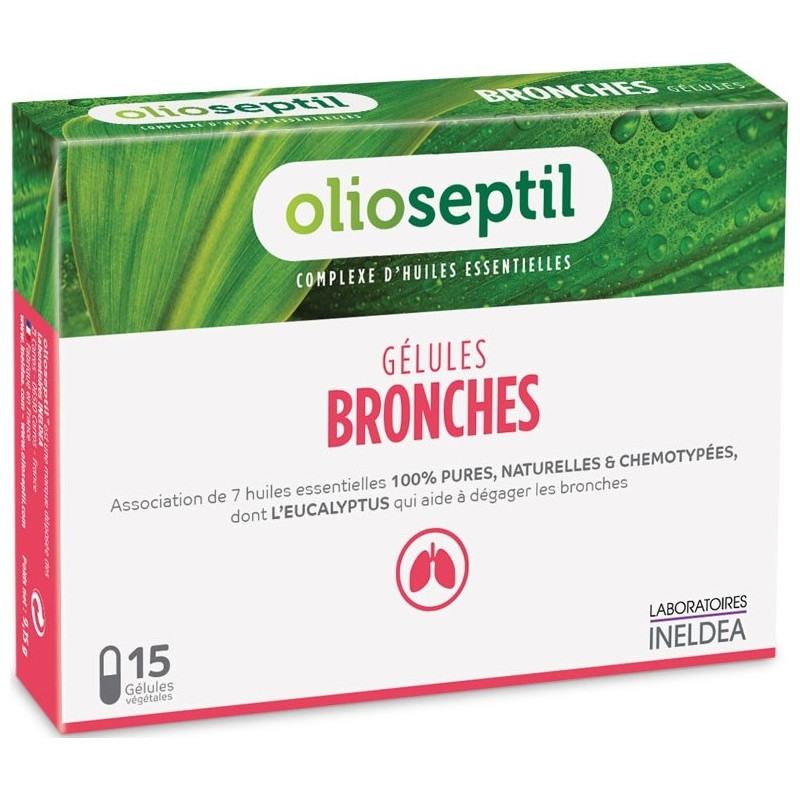 Olioseptil Gélules Bronches x 15 Olioseptil Gélules Bronches x 15