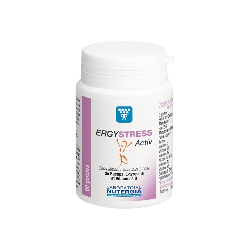 Nutergia ErgyStress Activ 60 Gélules Nutergia ErgyStress Activ 60 Gélules