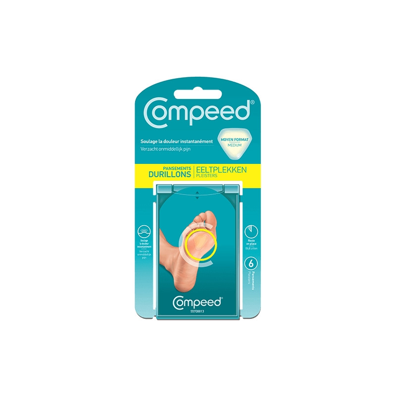 Compeed Pansement Durillons x 6 Compeed Pansement Durillons x 6