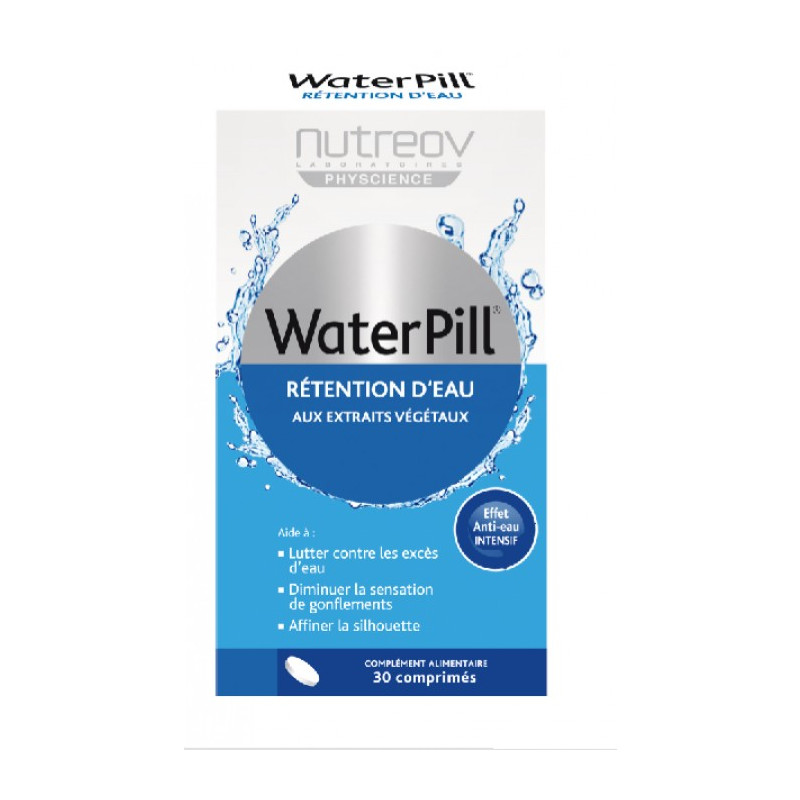 Nutreov Physcience WaterPill Rétentions D'eau 30 Comprimes Nutreov Physcience WaterPill Rétentions D'eau 30 Comprimes