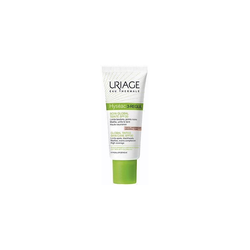 Uriage Hyséac 3-Regul Soin Global Teinté SPF 30 40 ml Uriage Hyséac 3-Regul Soin Global Teinté SPF 30 40 ml