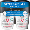Vichy Homme Déodorant Bille 48H Anti-Transpirant Anti-Traces Protection Chemise 2 x 50 ml