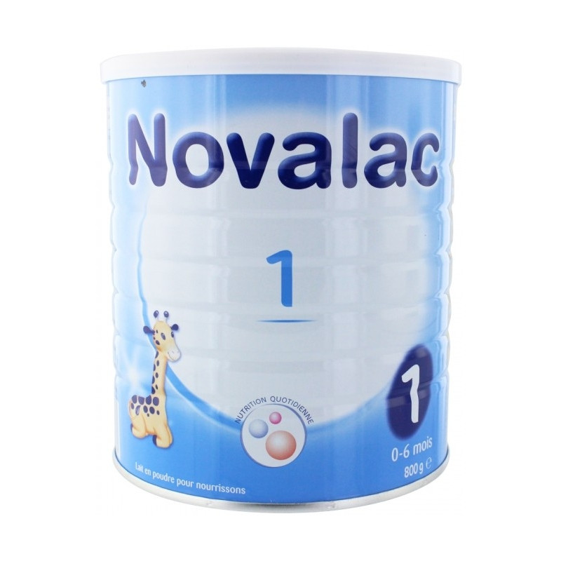 Novalac 1 Lait En Poudre Pour Nourrissons 0-6 Mois 800 g Novalac 1 Lait En Poudre Pour Nourrissons 0-6 Mois 800 g