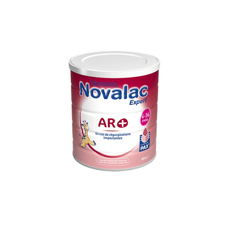 Novalac AR+ Régurgitations Importantes 0-6 mois 800g Novalac AR+ Régurgitations Importantes 0-6 mois 800g