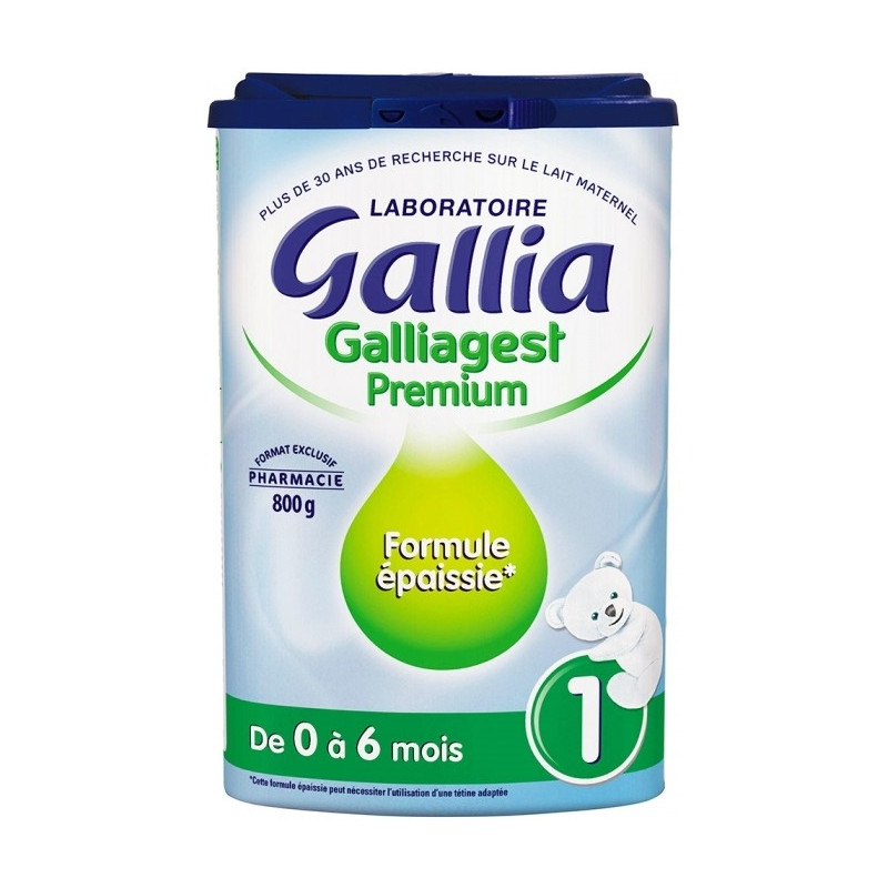 Gallia 1 Galliagest Premium De 0 à 6 Mois 800 g Gallia 1 Galliagest Premium De 0 à 6 Mois 800 g