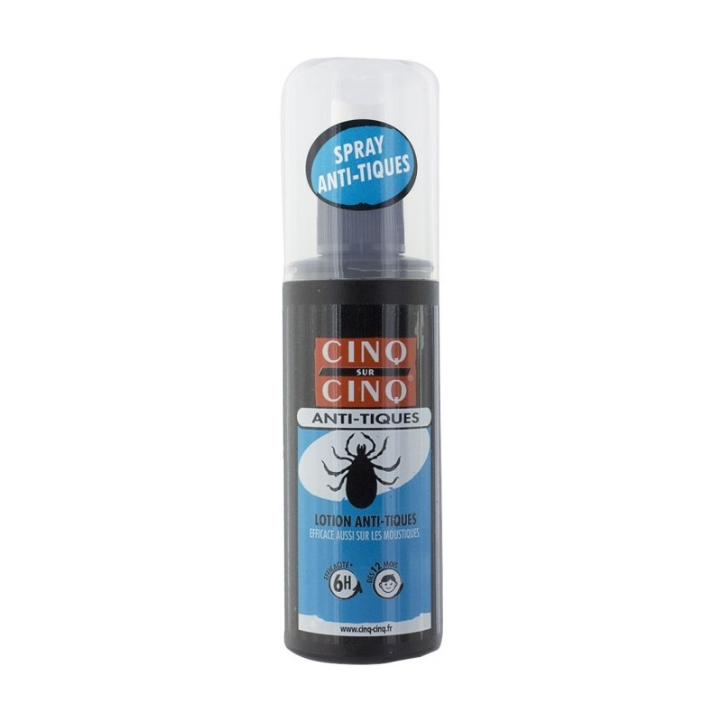 Cinq Sur Cinq Lotion Anti-tiques 100 ml Cinq Sur Cinq Lotion Anti-tiques 100 ml