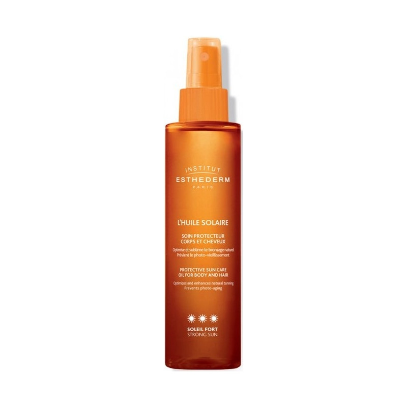 Esthederm L'Huile Solaire Soin Protecteur Corps Et Cheveux Soleil Fort 150 ml Esthederm L'Huile Solaire Soin Protecteur Corps Et Cheveux Soleil Fort 150 ml