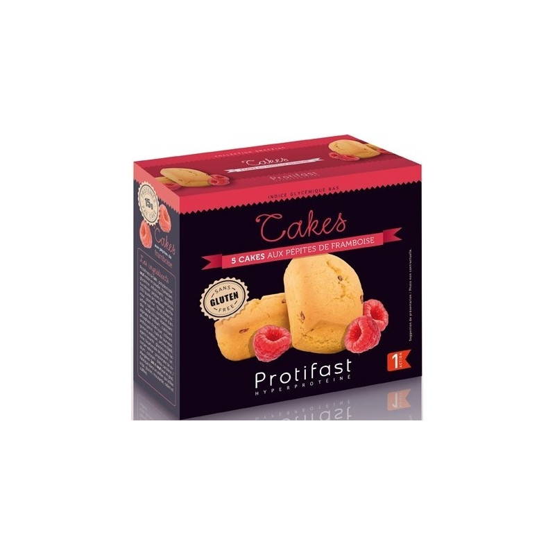 Protifast Cake Aux Pépites De Framboise x 5 Protifast Cake Aux Pépites De Framboise x 5
