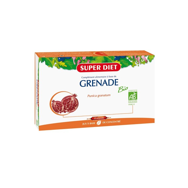 Super Diet Grenade Bio 20 Ampoules Super Diet Grenade Bio 20 Ampoules