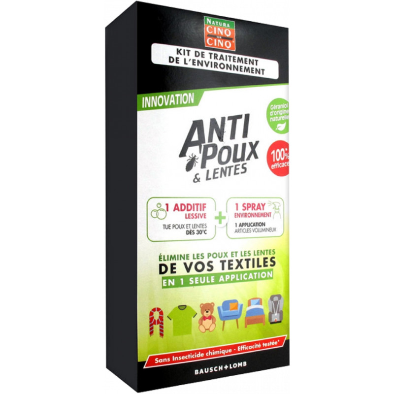 Cinq sur Cinq Natura Anti-Poux Kit De Traitement De L'Environnement Cinq sur Cinq Natura Anti-Poux Kit De Traitement De L'Environnement