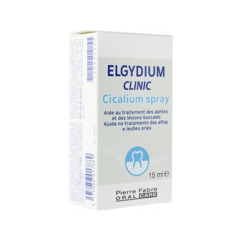 Elgydium Clinic Cicalium Spray Aphtes Lésions 15 ml Elgydium Clinic Cicalium Spray Aphtes Lésions 15 ml