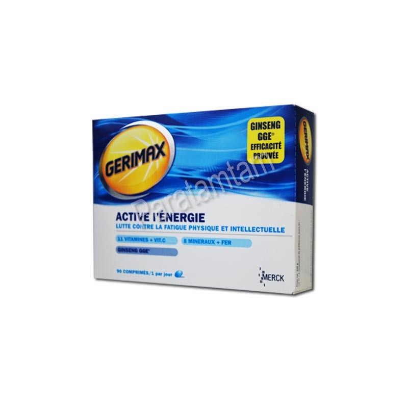 GERIMAX ACTIVE L'ENERGIE 90 COMPRIMES GERIMAX ACTIVE L'ENERGIE 90 COMPRIMES