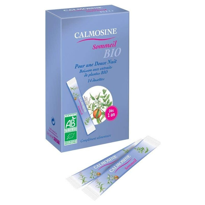 Calmosine Sommeil Bio 14 Dosettes de 10 ml Calmosine Sommeil Bio 14 Dosettes de 10 ml