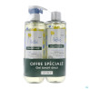Klorane Bébé Gel lavant doux au Calendula apaisant Corps et cheveux Peau normale 2 x 500ml