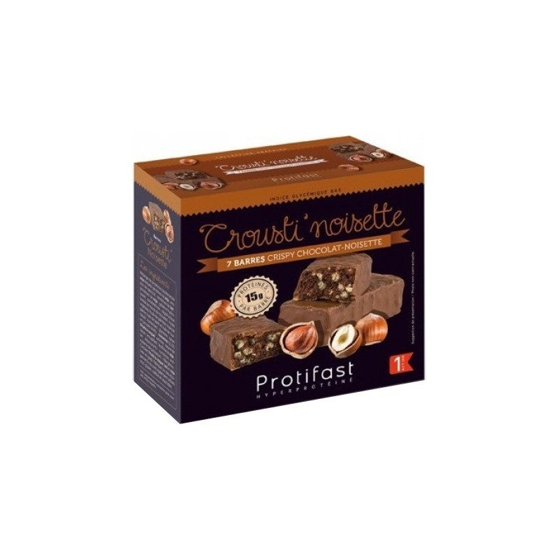 Protifast Crousti'Noisette Barres x 7 Protifast Crousti'Noisette Barres x 7