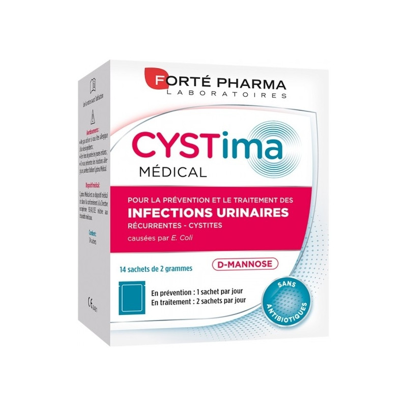 Forté Pharma CYSTima Médical 14 Sachets Forté Pharma CYSTima Médical 14 Sachets