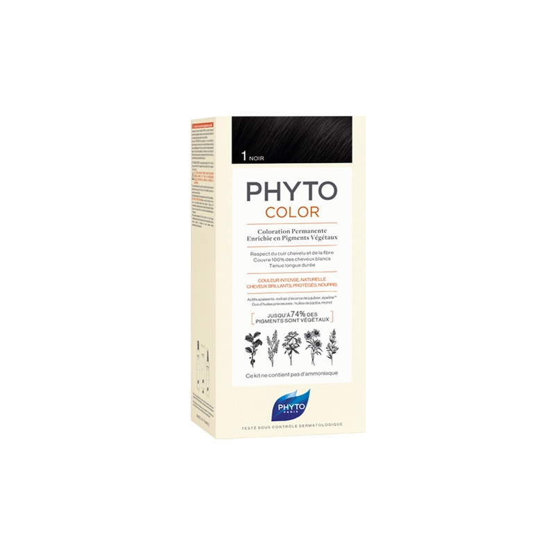 Phyto Phytocolor Coloration Permanente 1 Noir Phyto Phytocolor Coloration Permanente 1 Noir