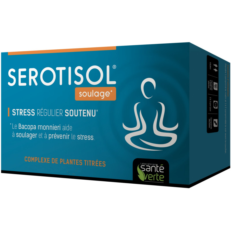 Santé Verte Serotisol 20 Comprimés Santé Verte Serotisol 20 Comprimés