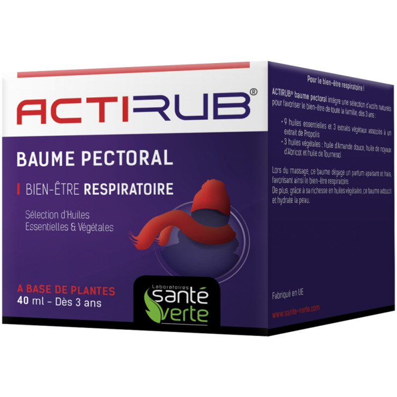 Actirub Baume Pectoral 40 ml Actirub Baume Pectoral 40 ml