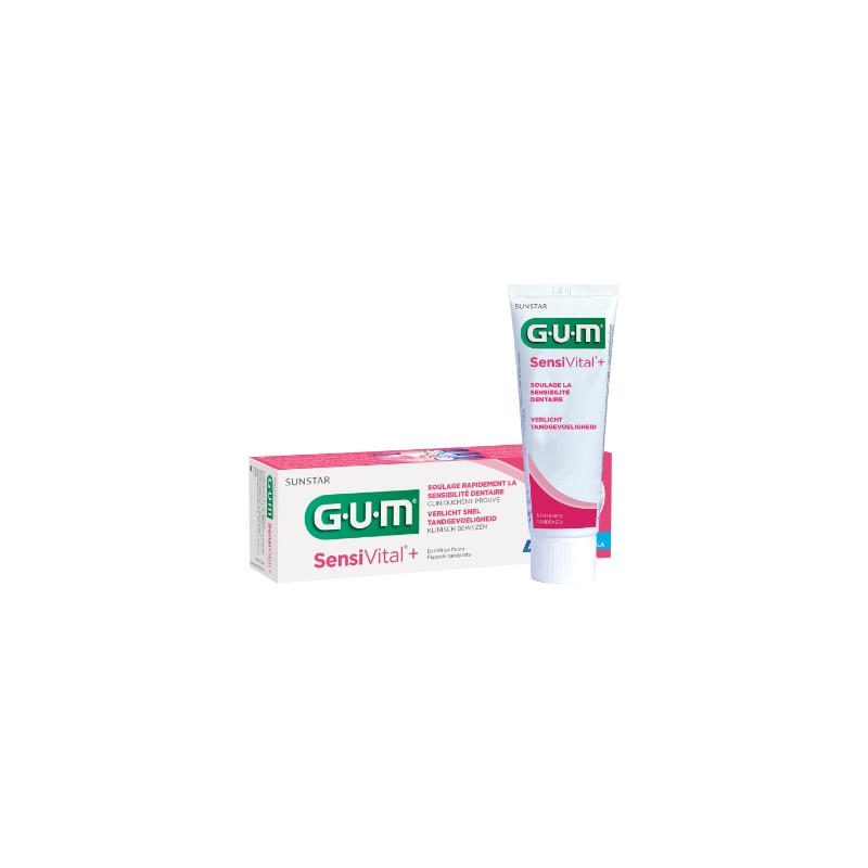 G.U.M SensiVital+ Dentifrice 75 ml G.U.M SensiVital+ Dentifrice 75 ml
