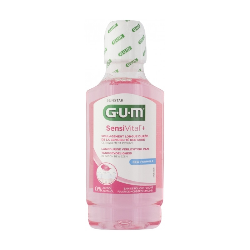 G.U.M SensiVital+ Bain De Bouche 300 ml G.U.M SensiVital+ Bain De Bouche 300 ml