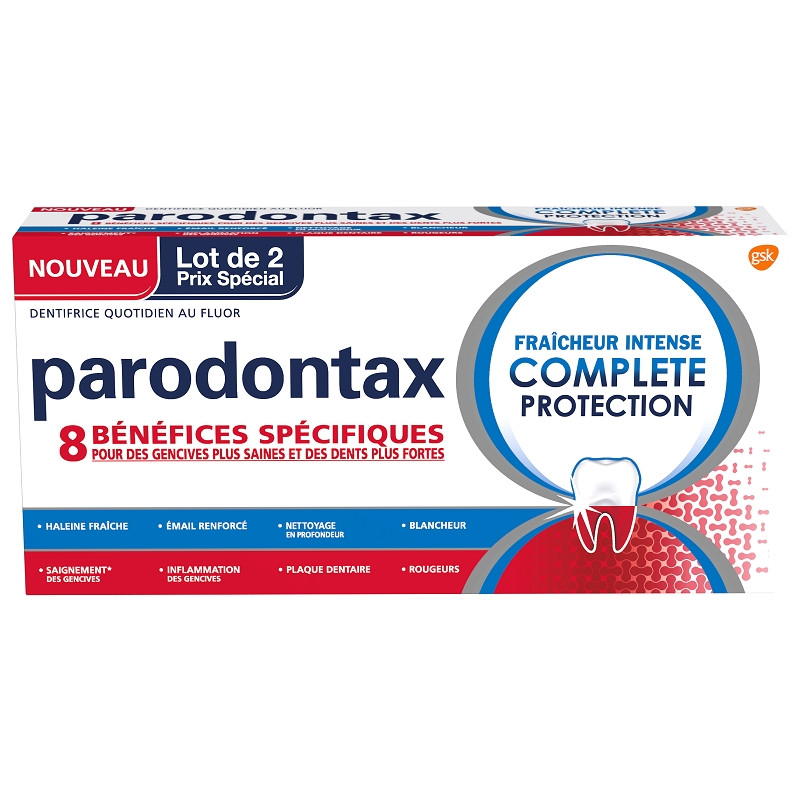 Parodontax Complète Protection 2 x 75 ml Parodontax Complète Protection 2 x 75 ml