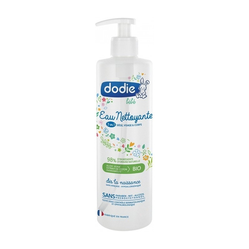 Dodie Bébé Eau Nettoyante 3 en 1 1l Dodie Bébé Eau Nettoyante 3 en 1 1l