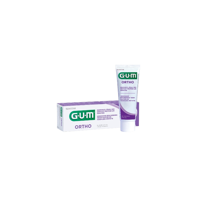 G.U.M Ortho Gel Dentifrice 75 ml G.U.M Ortho Gel Dentifrice 75 ml