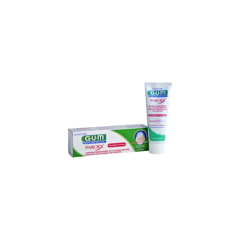 Gum Paroex Gel Dentifrice 75 ml Gum Paroex Gel Dentifrice 75 ml