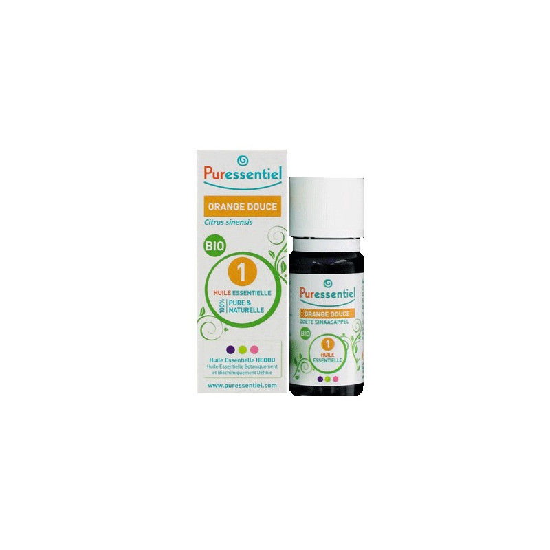 Puressentiel Huile Essentielle Bio D'orange Douce 10 ML Puressentiel Huile Essentielle Bio D'orange Douce 10 ML