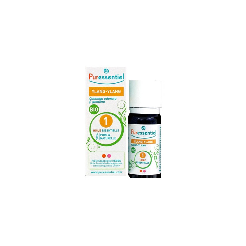 Puressentiel Huile Essentielle Bio D'Ylang-Ylang 5 ml Puressentiel Huile Essentielle Bio D'Ylang-Ylang 5 ml