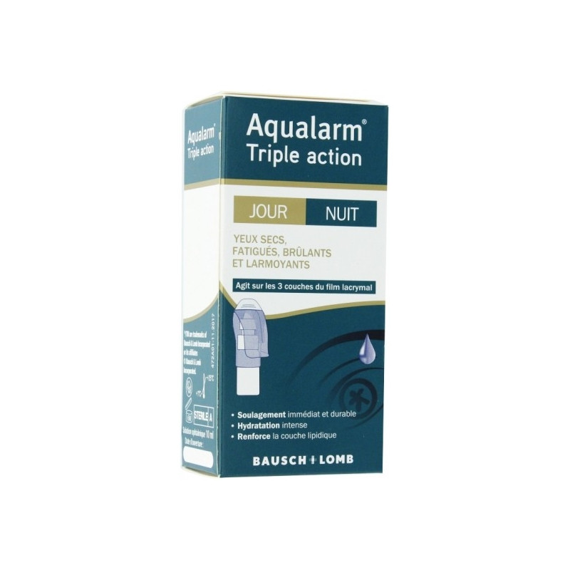 Bausch & Lomb Aqualarm Triple Action 10 ml Bausch & Lomb Aqualarm Triple Action 10 ml