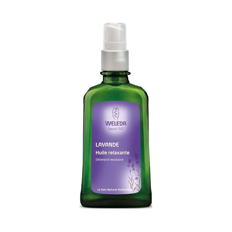 Weleda Huile Relaxante Bio à la Lavande 100 ML Weleda Huile Relaxante Bio à la Lavande 100 ML