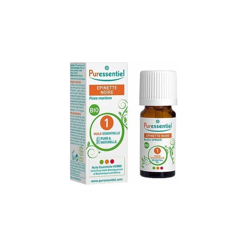 Puressentiel Huile Essentielle épinette Noire Bio 5 ml Puressentiel Huile Essentielle épinette Noire Bio 5 ml
