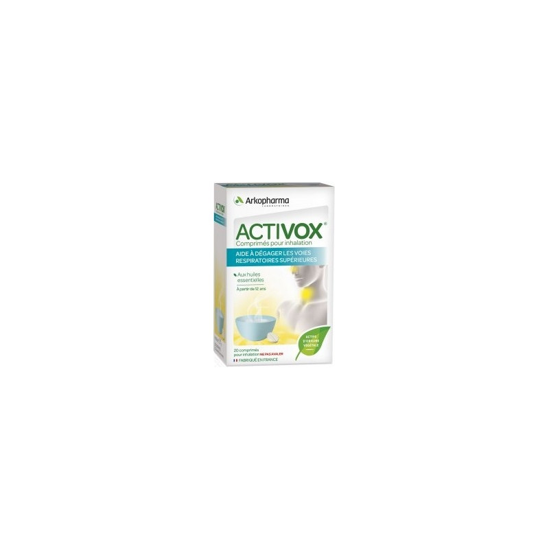 Arkopharma Activox Comprimés Pour Inhalation x 20 Arkopharma Activox Comprimés Pour Inhalation x 20